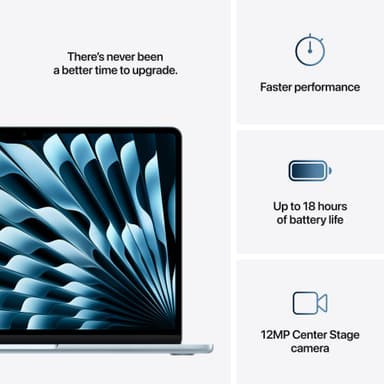 MacBook Air 13 M4 16/512 GB (taivaansininen)