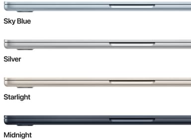 MacBook Air 13 M4 24/512 GB (taivaansininen)