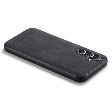 DG MING Samsung A36 5G Premium PU-nahka Hybrid Suojakuori - Musta