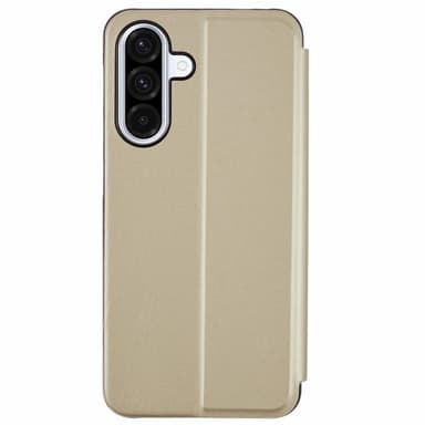 SKALO Samsung A36 5G Clear View Lompakkokotelo - Kulta