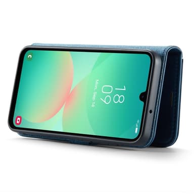 DG MING Samsung A26 5G 2-in-1 Magneetti Lompakkokotelo - Sininen