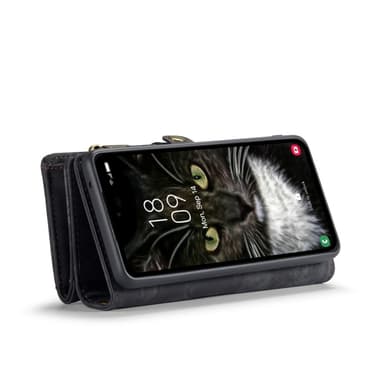 CaseMe Samsung A36 5G 008 BIg Wallet 2in1 Magnet Lompakkokotelo - Musta