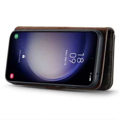 DG MING Samsung A56 5G 2-in-1 Magneetti Lompakkokotelo - Harmaa