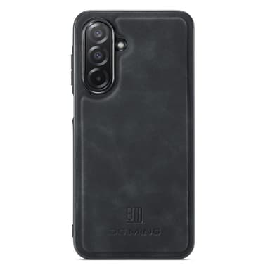DG MING Samsung A26 5G Premium PU-nahka Hybrid Suojakuori - Musta