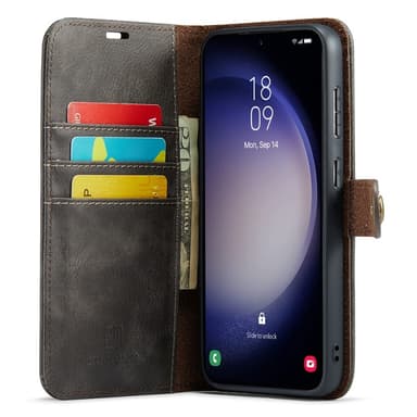 DG MING Samsung A56 5G 2-in-1 Magneetti Lompakkokotelo - Harmaa