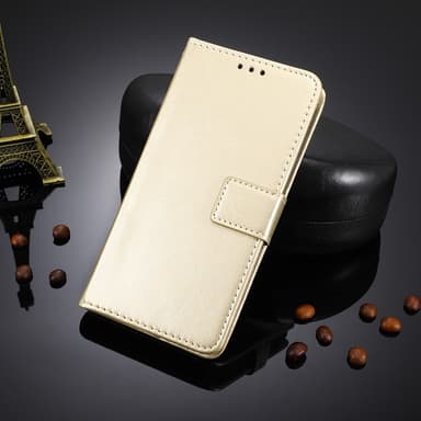 SKALO Nothing Phone (3a) Pro 5G PU-nahka Lompakkokotelo - Kulta - Kulta