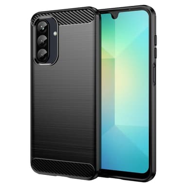 SKALO Samsung A26 5G Armor Carbon Suojakuori - Musta