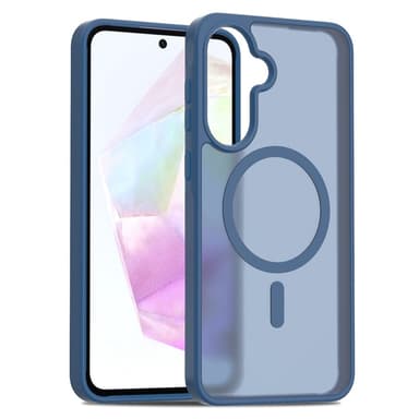 SKALO Samsung A36 5G Skin-touch Hybrid Suojakuori - Sininen