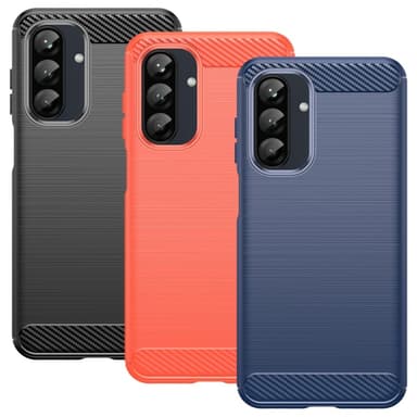 SKALO Samsung A26 5G Armor Carbon Suojakuori - Musta