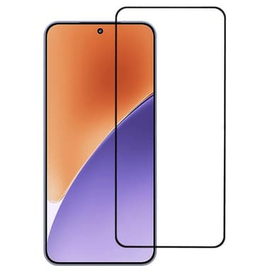 SKALO Xiaomi 15 Kattava karkaistu lasi näytönsuoja - Musta