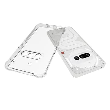SKALO Nothing Phone (3a) 5G Extra strong TPU Suojakuori - Läpinäkyvä