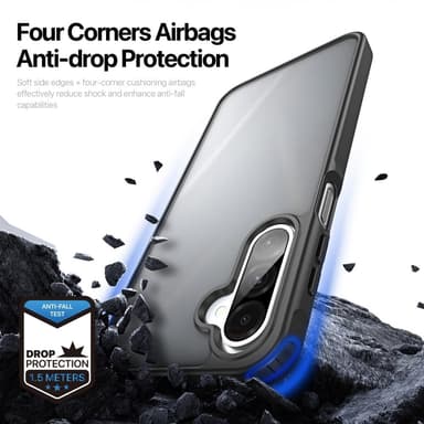DUX DUCIS Samsung A26 5G Yind Series Suojakuori - Musta