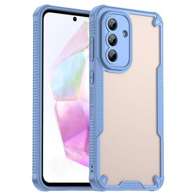 SKALO Samsung A56 5G Armor Hybrid Frosted Suojakuori - Sininen