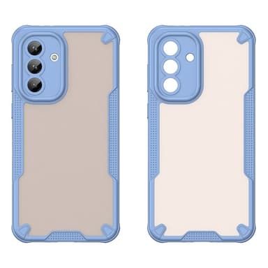 SKALO Samsung A56 5G Armor Hybrid Frosted Suojakuori - Sininen