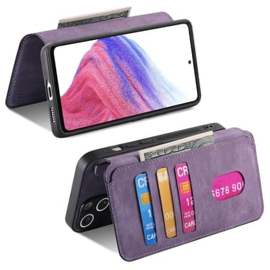 SKALO Samsung A56 5G CASENEO MW-03 Lompakkokotelo - Violetti
