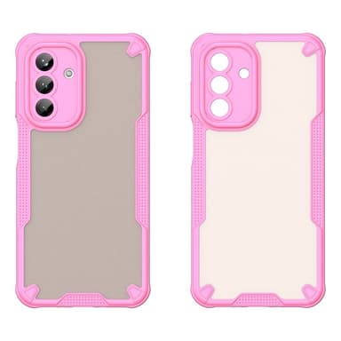 SKALO Samsung A26 5G Armor Hybrid Frosted Suojakuori - Pinkki