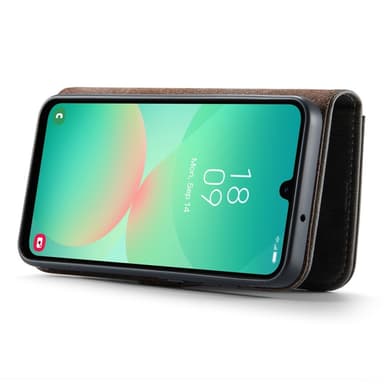 DG MING Samsung A26 5G 2-in-1 Magneetti Lompakkokotelo - Harmaa