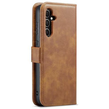 DG MING Samsung A36 5G 2-in-1 Magneetti Lompakkokotelo - Ruskea