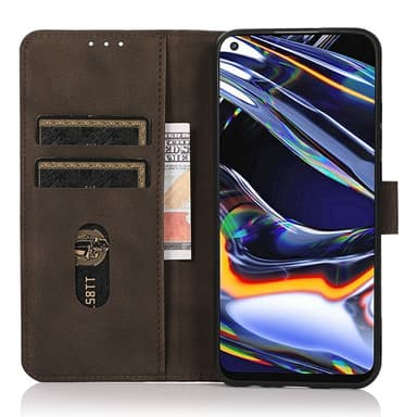 SKALO Samsung A26 5G KHAZNEH Lompakkokotelo - Ruskea