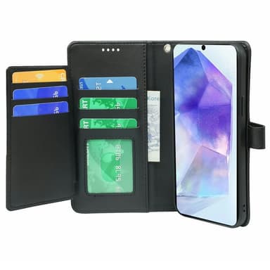 SKALO Samsung A26 5G 9-LOKERIKKOA Lompakkokotelo - Musta
