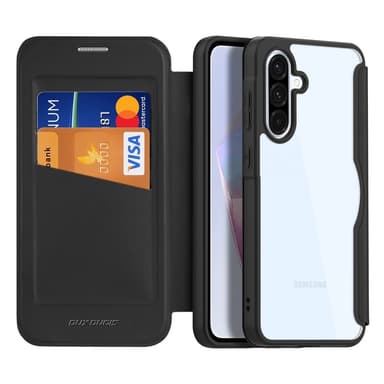 DUX DUCIS Samsung A56 5G Skin X Pro Lompakkokotelo - Musta