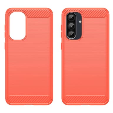 SKALO Samsung A56 5G Armor Carbon Suojakuori - Punainen