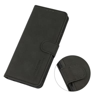 SKALO Samsung A26 5G KHAZNEH Lompakkokotelo - Musta