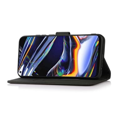SKALO Samsung A26 5G KHAZNEH Lompakkokotelo - Musta