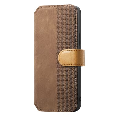 SKALO Samsung A26 5G SW-01 Retro PU-Nahka Lompakkokotelo - Ruskea