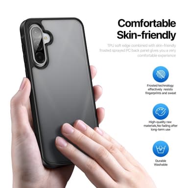 DUX DUCIS Samsung A56 5G Yind Series Suojakuori - Musta