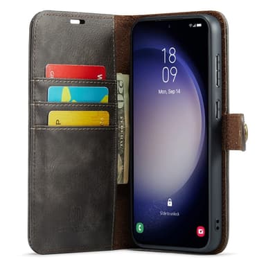 DG MING Samsung A36 5G 2-in-1 Magneetti Lompakkokotelo - Harmaa