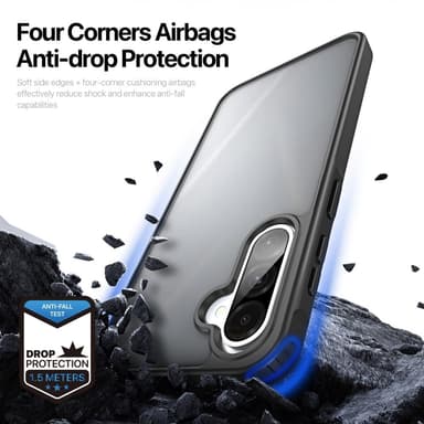 DUX DUCIS Samsung A56 5G Yind Series Suojakuori - Musta