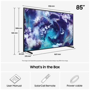 Samsung 85" QN900F 8K MiniLED älytelevisio (2025)