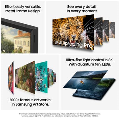 Samsung 85" QN900F 8K MiniLED älytelevisio (2025)