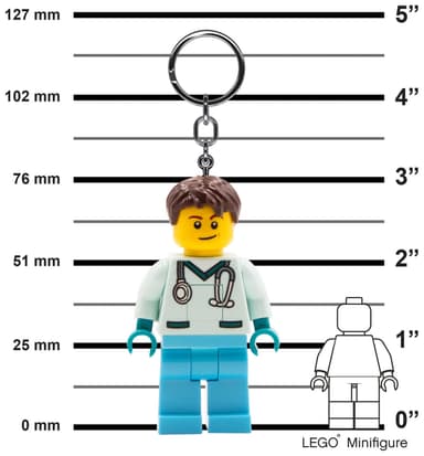 LEGO LED avaimenperä (lääkäri)