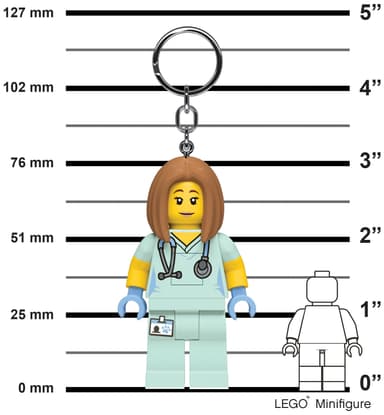 LEGO LED avaimenperä (sairaanhoitaja)