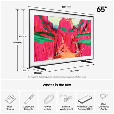 Samsung 65” The Frame Pro 4K MiniLED älytelevisio (2025)