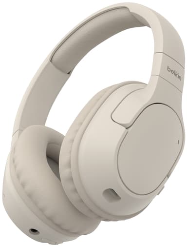 Belkin Soundform Surround langattomat around-ear kuulokkeet (hiekka)
