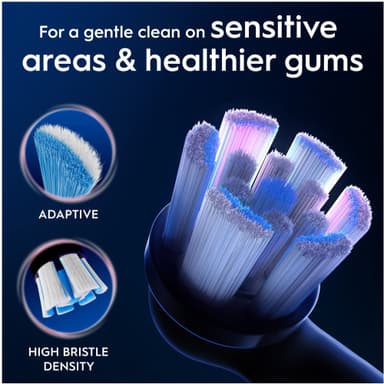 Oral-B iO Gentle Care vaihtoharjat 599214 (6 kpl, valkoinen)