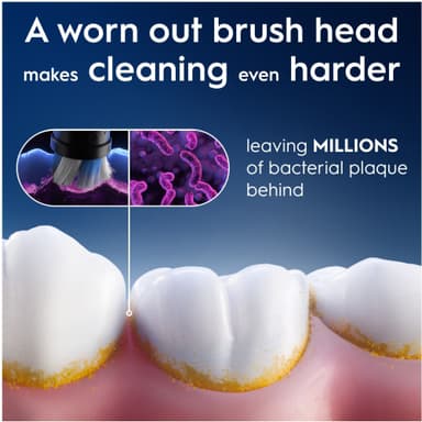 Oral-B iO Gentle Care vaihtoharjat 599214 (6 kpl, valkoinen)