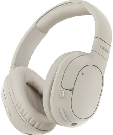 Belkin Soundform Surround langattomat around-ear kuulokkeet (hiekka)