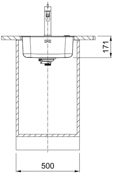 Franke Smart SRX 210-40 tiskiallas (teräs)