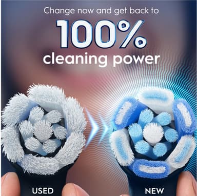 Oral-B iO Ultimate Clean vaihtoharjat 456753 (3 kpl, musta)