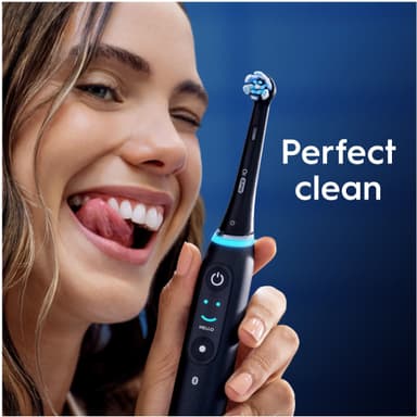 Oral-B iO Ultimate Clean vaihtoharjat 456753 (3 kpl, musta)
