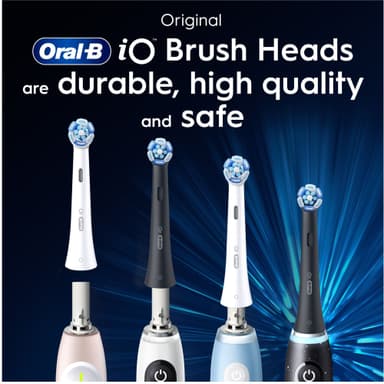 Oral-B iO Ultimate Clean vaihtoharjat 456753 (3 kpl, musta)