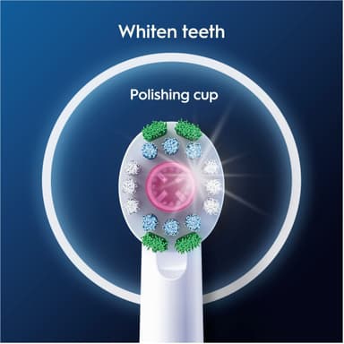Oral-B 3D White vaihtoharjat 894712 (5 kpl, valkoinen)