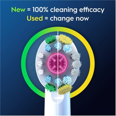 Oral-B 3D White vaihtoharjat 894712 (5 kpl, valkoinen)