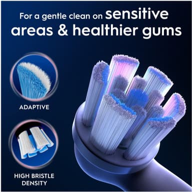 Oral-B iO Gentle Care vaihtoharjat 195485 (6 kpl, valkoinen)