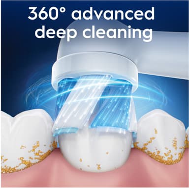 Oral-B iO Ultimate Clean vaihtoharjat 195546 (6 kpl, valkoinen)