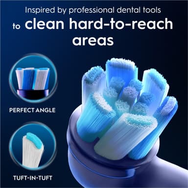 Oral-B iO Ultimate Clean vaihtoharjat 373470 (3 kpl, valkoinen)
